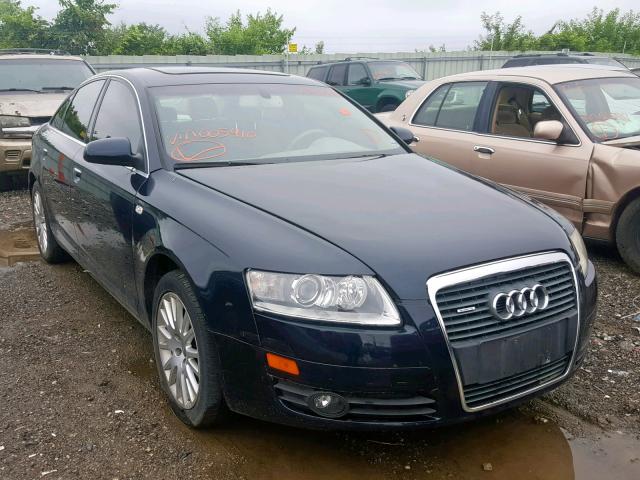 WAUDH74F47N005410 - 2007 AUDI A6 3.2 QUA BLUE photo 1