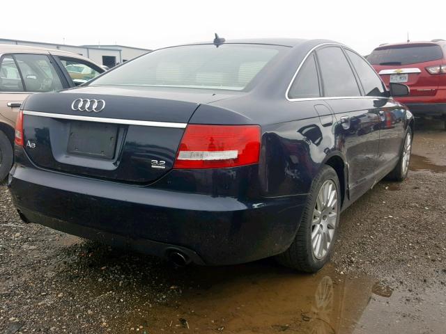 WAUDH74F47N005410 - 2007 AUDI A6 3.2 QUA BLUE photo 4