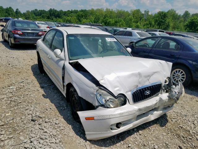 KMHWF25S44A984652 - 2004 HYUNDAI SONATA GL WHITE photo 1