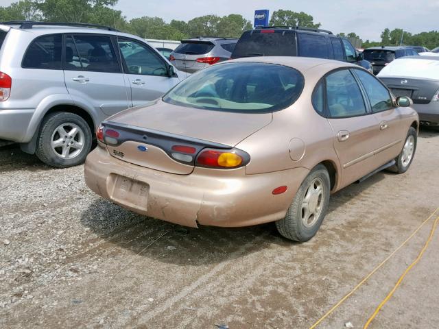 1FALP52U9TA316605 - 1996 FORD TAURUS GL GOLD photo 4