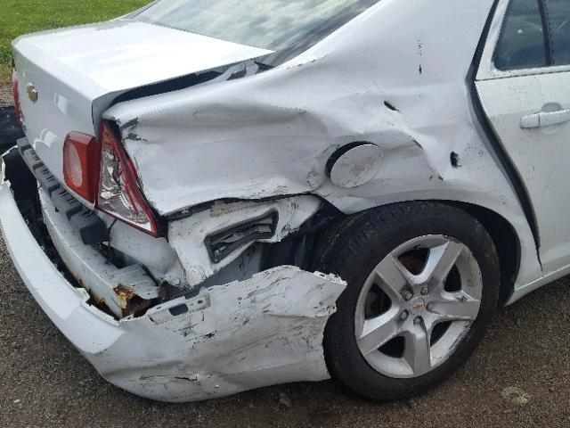 1G1ZA5E00CF218203 - 2012 CHEVROLET MALIBU LS 白色 照片 9