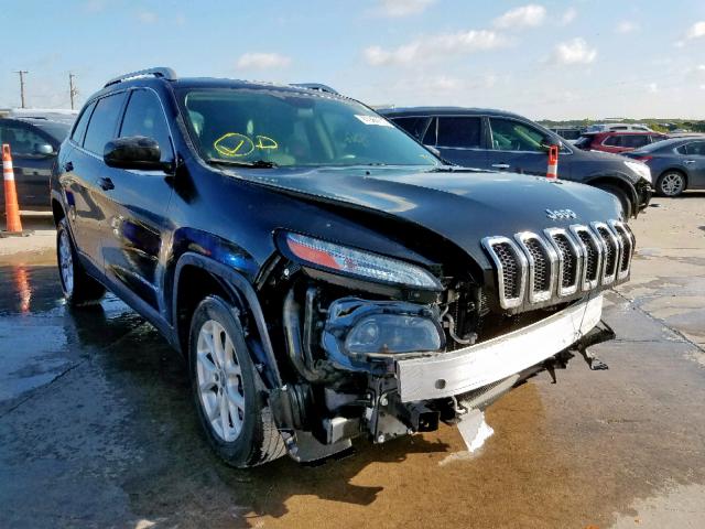 1C4PJLCS4EW117174 - 2014 JEEP CHEROKEE L BLACK photo 1