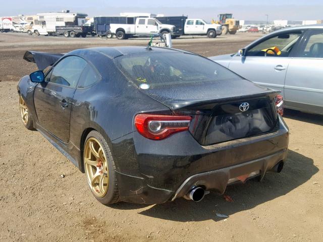 JF1ZNAA10D1716764 - 2013 TOYOTA SCION FR-S BLACK photo 3