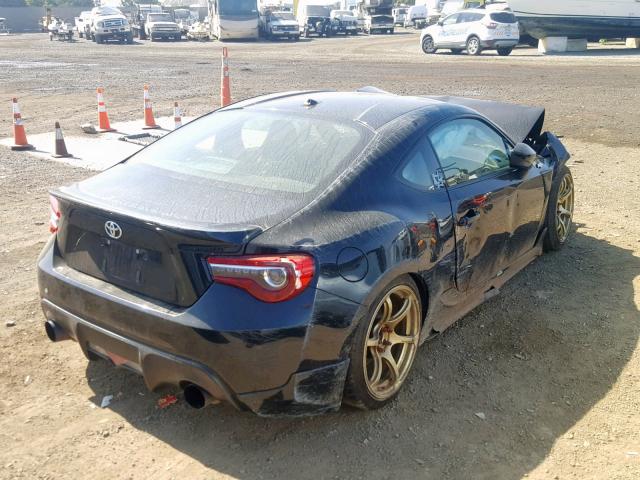 JF1ZNAA10D1716764 - 2013 TOYOTA SCION FR-S BLACK photo 4