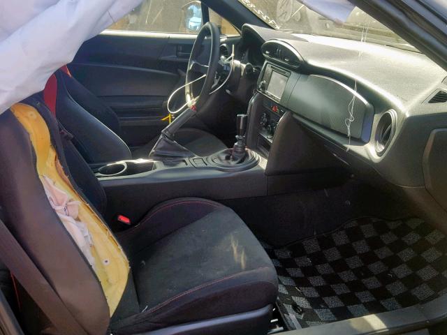 JF1ZNAA10D1716764 - 2013 TOYOTA SCION FR-S BLACK photo 5