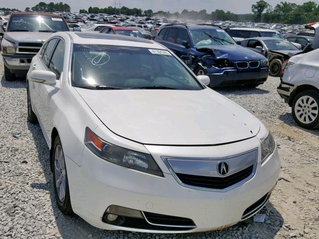 19UUA8F58DA016691 - 2013 ACURA TL TECH WHITE photo 1