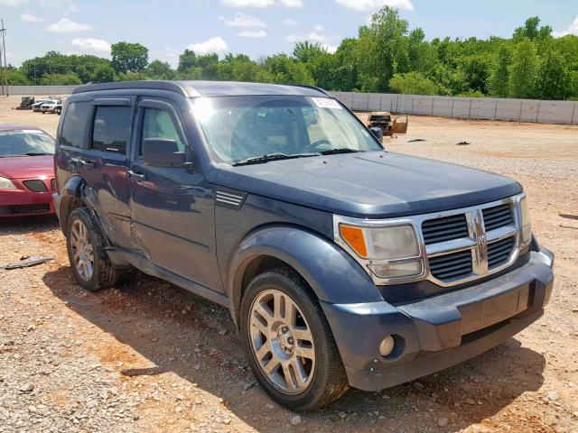 1D8GU58K48W123204 - 2008 DODGE NITRO SLT BLUE photo 1