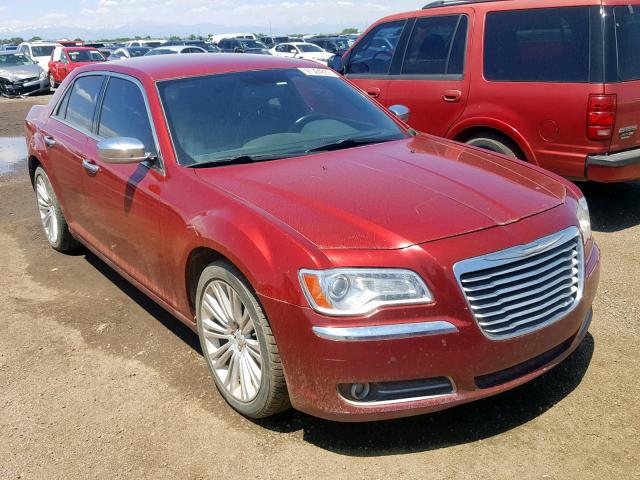 2C3CCACGXCH200763 - 2012 CHRYSLER 300 LIMITE BURGUNDY photo 1