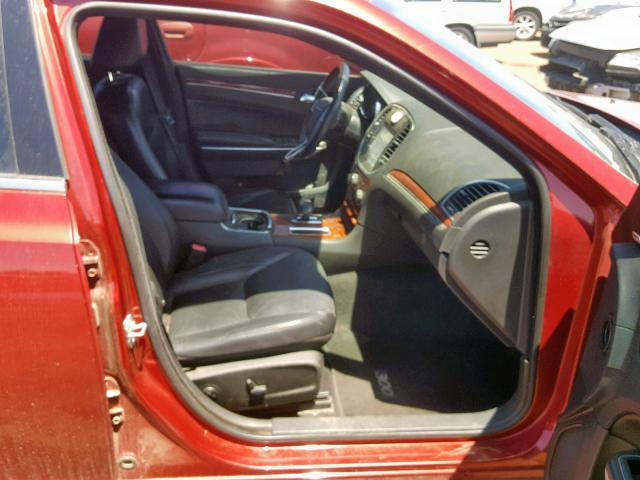 2C3CCACGXCH200763 - 2012 CHRYSLER 300 LIMITE BURGUNDY photo 5