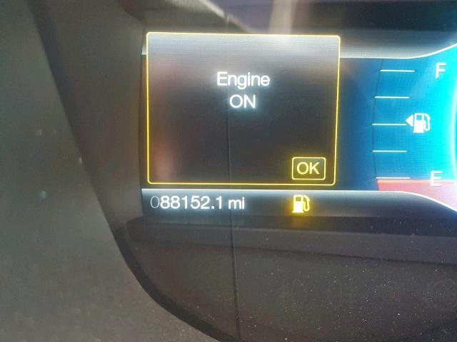 3FA6P0K99ER257530 - 2014 FORD FUSION TIT GRAY photo 8