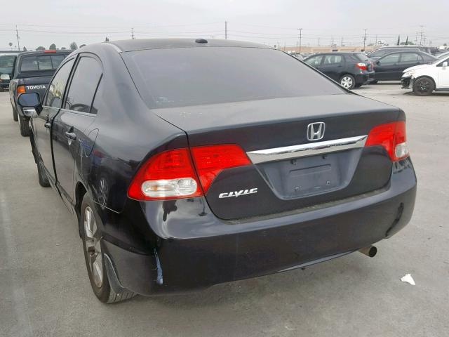 1HGFA16929L019746 - 2009 HONDA CIVIC EXL GRAY photo 3