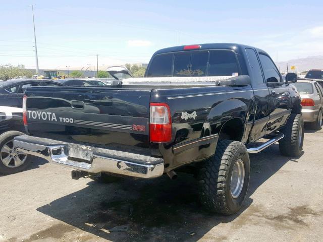 JT4UN24D5T0024455 - 1996 TOYOTA T100 XTRAC BLACK photo 4