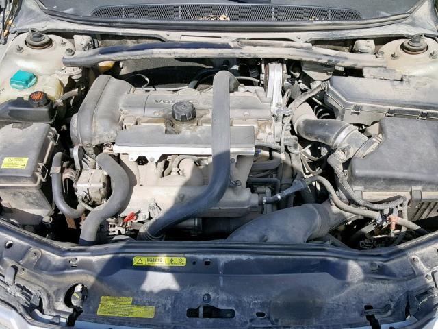 YV1TS59H641383515 - 2004 VOLVO S80 2.5T SILVER photo 7