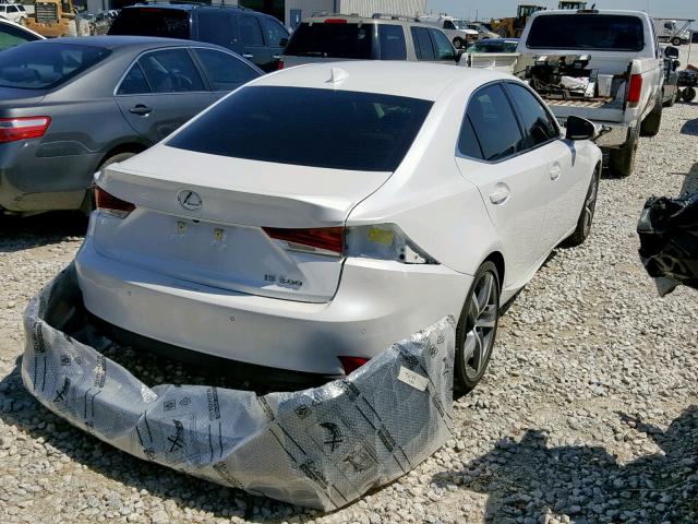 JTHBA1D22K5089341 - 2019 LEXUS IS 300 WHITE photo 4