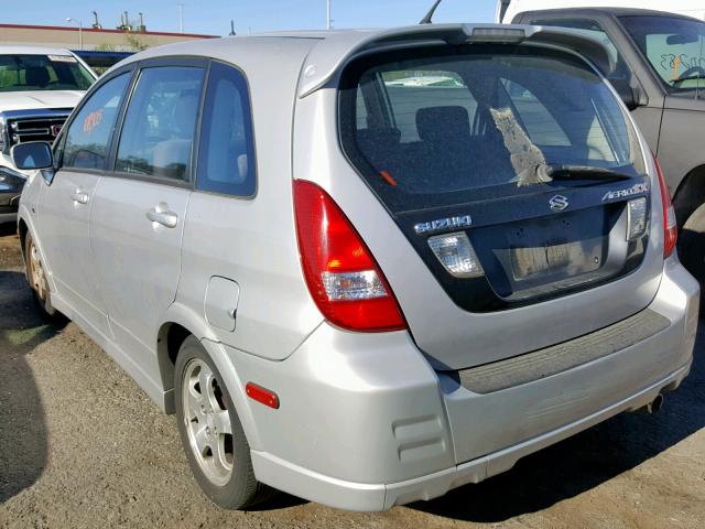 JS2RC61H445253889 - 2004 SUZUKI AERIO SX GRAY photo 3