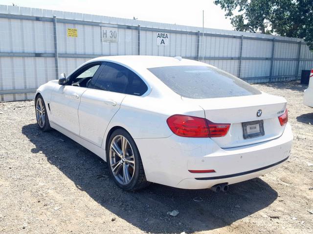 WBA4A9C57GG696249 - 2016 BMW 428 I WHITE photo 3