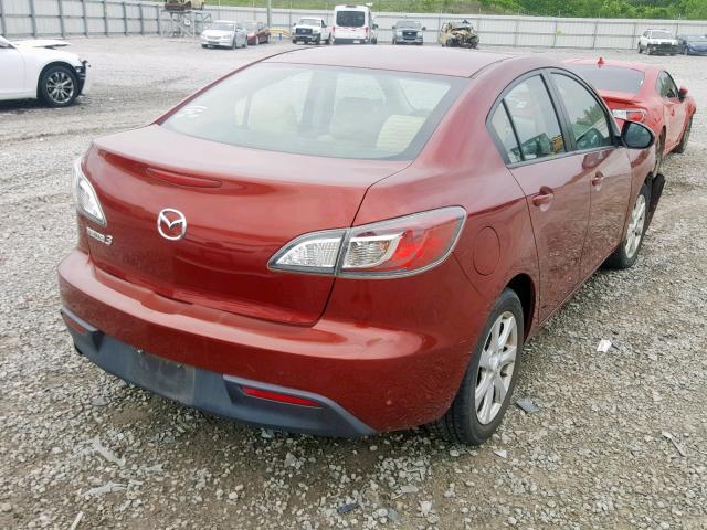 JM1BL1SF4A1239179 - 2010 MAZDA 3 I RED photo 4