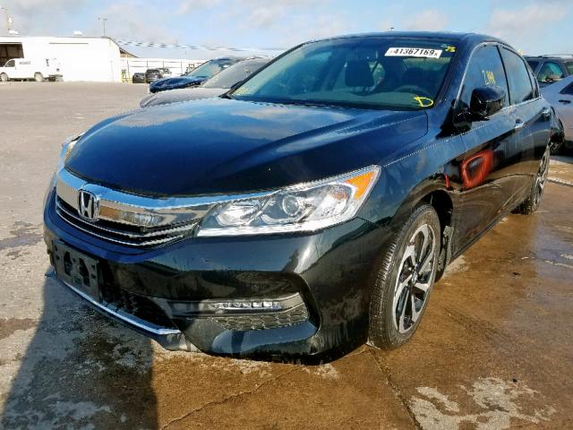 1HGCR2F83HA137016 - 2017 HONDA ACCORD EXL BLACK photo 2