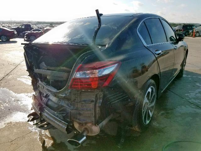 1HGCR2F83HA137016 - 2017 HONDA ACCORD EXL BLACK photo 4