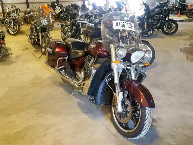 5VPEB36D8A3002494 - 2010 VICTORY MOTORCYCLES CROSS ROAD MAROON photo 1