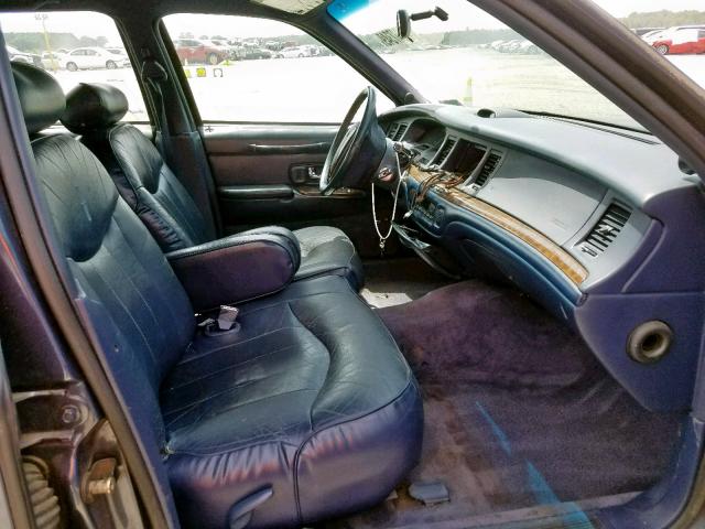 1LNLM81W4TY655489 - 1996 LINCOLN TOWN CAR E BLUE photo 5