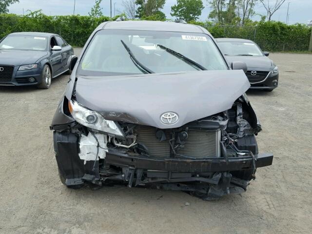 5TDZK3DC5ES471623 - 2014 TOYOTA SIENNA BAS CHARCOAL photo 9