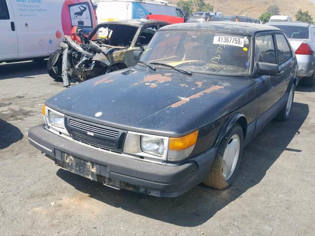 YS3AT35L7F1021732 - 1985 SAAB 900 BLUE photo 2