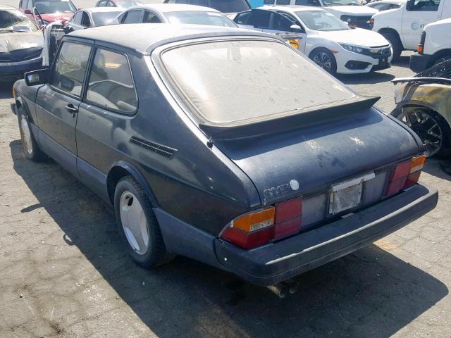 YS3AT35L7F1021732 - 1985 SAAB 900 BLUE photo 3