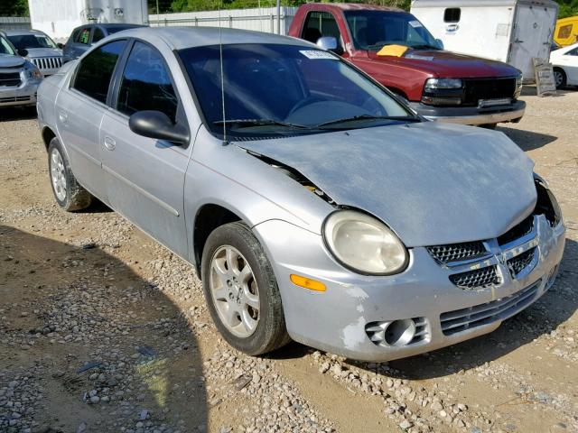 1B3ES56CX4D521824 - 2004 DODGE NEON SXT SILVER photo 1