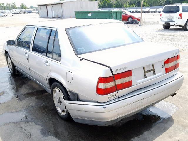 YV1KS9602W1127778 - 1998 VOLVO S90 SILVER photo 3