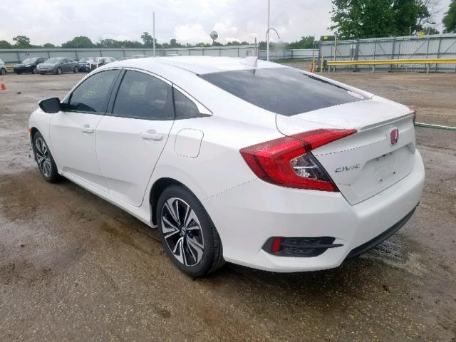 JHMFC1F79JX019665 - 2018 HONDA CIVIC EXL WHITE photo 3