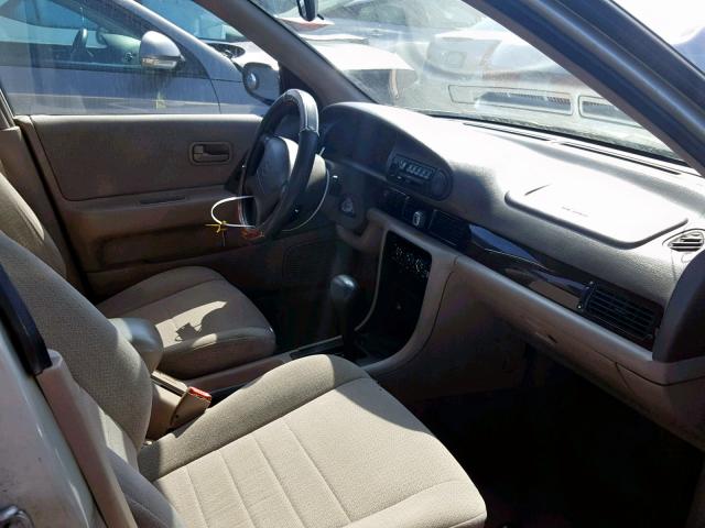 1N4BU31D0VC273614 - 1997 NISSAN ALTIMA XE GOLD photo 5