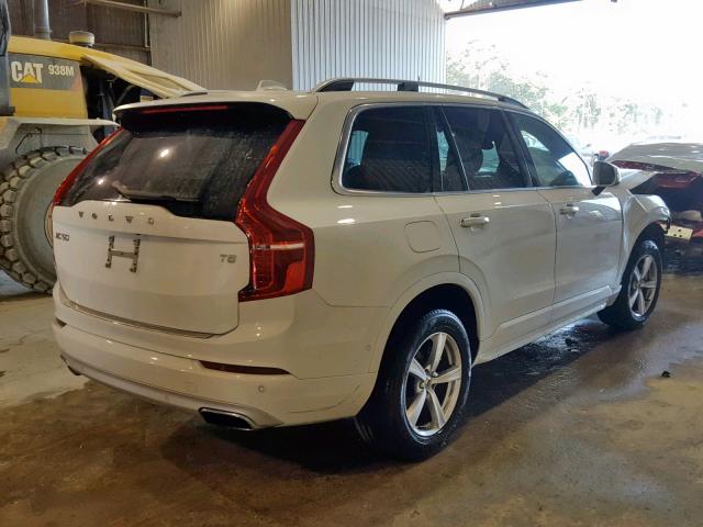 YV4102KK6H1119432 - 2017 VOLVO XC90 T5 WHITE photo 4