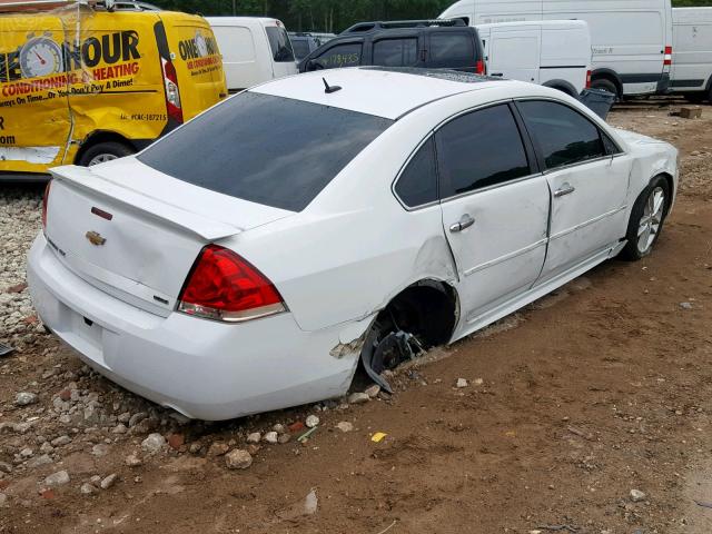 2G1WC5E31G1123606 - 2016 CHEVROLET IMPALA LIM WHITE photo 4