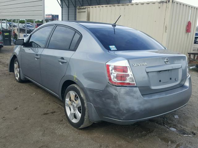 3N1AB61E59L697468 - 2009 NISSAN SENTRA 2.0 GRAY photo 3