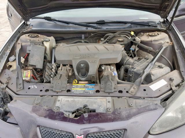 2G2WP552371125168 - 2007 PONTIAC GRAND PRIX PURPLE photo 7