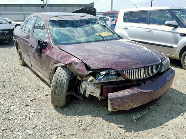 1LNFM87AX6Y602373 - 2006 LINCOLN LS BURGUNDY photo 1