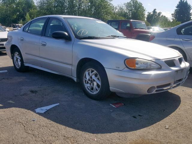 1G2NE52E75M147899 - 2005 PONTIAC GRAND AM S SILVER photo 1