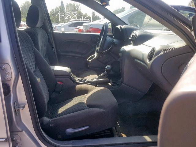1G2NE52E75M147899 - 2005 PONTIAC GRAND AM S SILVER photo 5