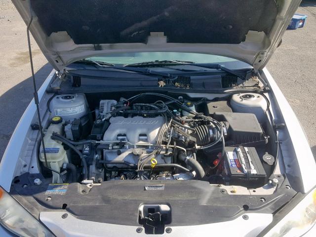 1G2NE52E75M147899 - 2005 PONTIAC GRAND AM S SILVER photo 7