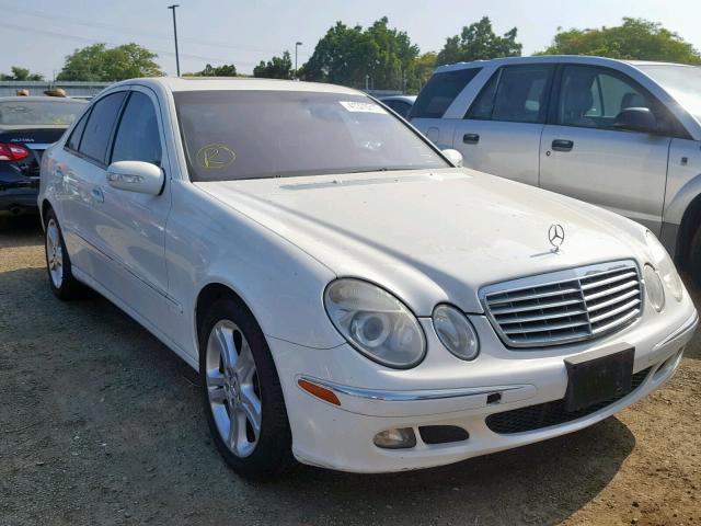 WDBUF56J46A940297 - 2006 MERCEDES-BENZ E 350 WHITE photo 1