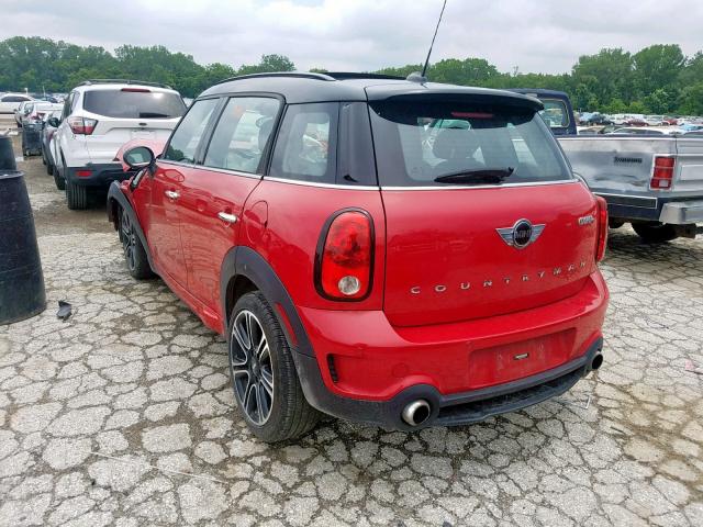 WMWZC3C54FWT01770 - 2015 MINI COOPER S C RED photo 3