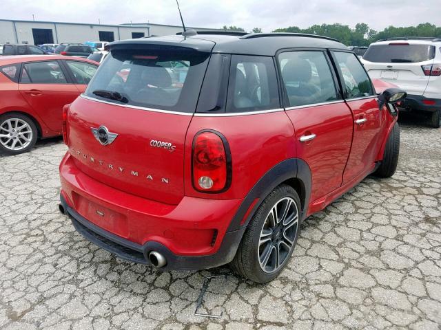 WMWZC3C54FWT01770 - 2015 MINI COOPER S C RED photo 4