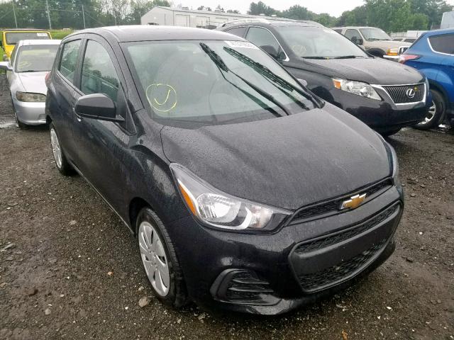 KL8CA6SA0JC459394 - 2018 CHEVROLET SPARK LS BLACK photo 1