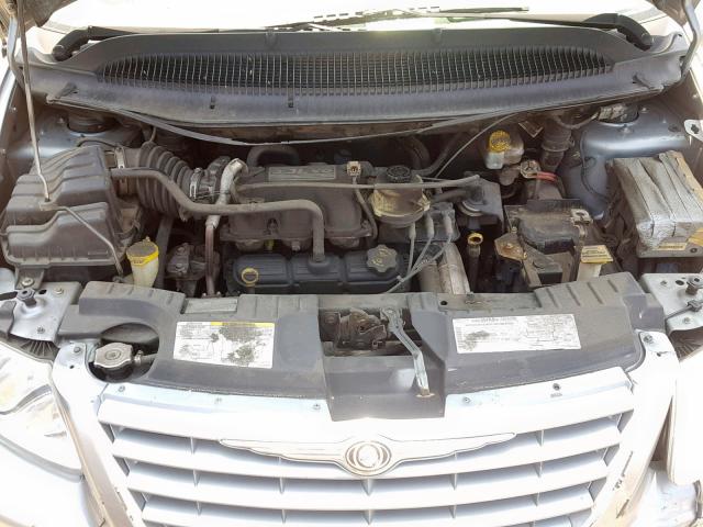 1C4GP45R85B196368 - 2005 CHRYSLER TOWN & COU BLUE photo 7