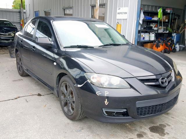 JM1BK323671663752 - 2007 MAZDA 3 S BLACK photo 1