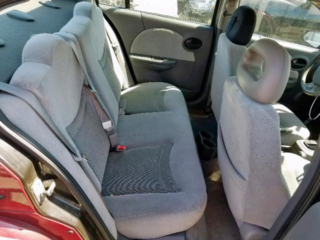 1G8AL54F74Z146642 - 2004 SATURN ION LEVEL RED photo 6