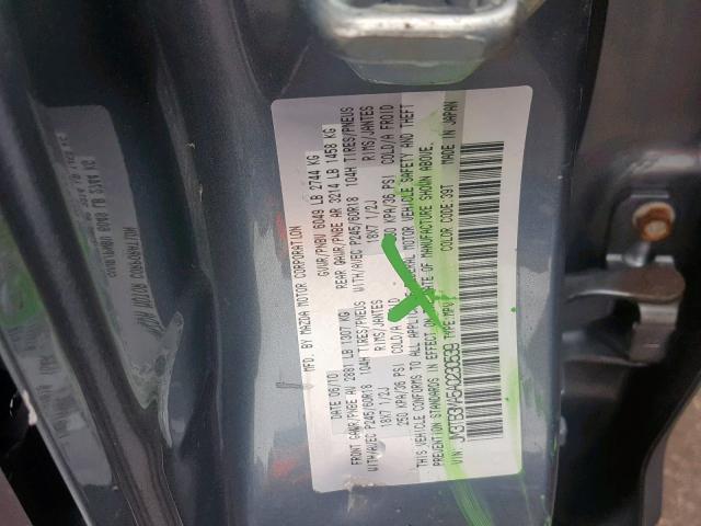 JM3TB3MA5A0230539 - 2010 MAZDA CX-9 GREEN photo 10