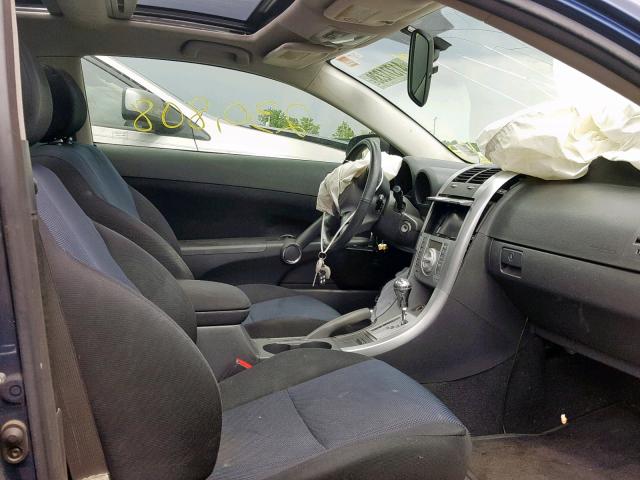 JTKDE177150044228 - 2005 TOYOTA SCION TC ლურჯი ფოტო 5