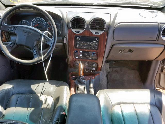 1GKDT13S722372684 - 2002 GMC ENVOY TAN photo 9